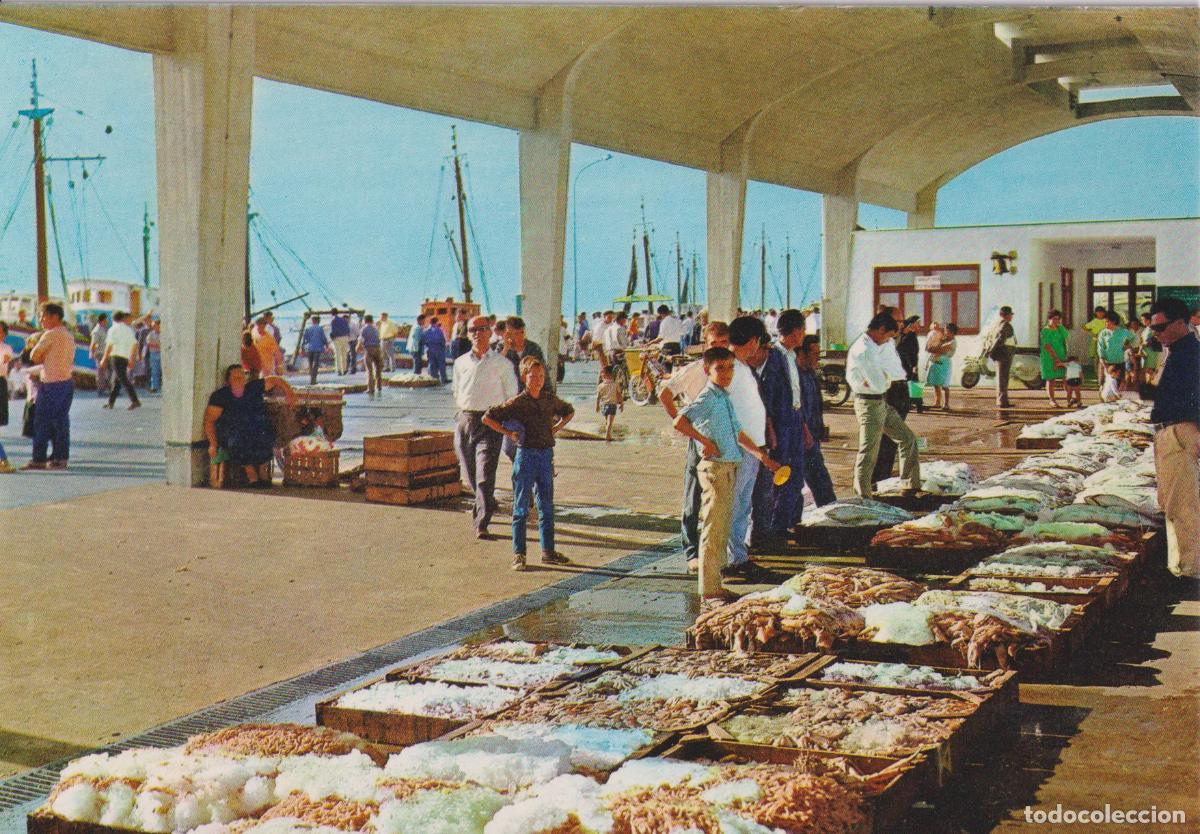 Postales: SANLUCAR DE BARRAMEDA, BONANZA, LONJA MARINERA, EXPOSICI&Oacute;N DE LA PESCA - ED.ARRIBAS 2022 - S/C
