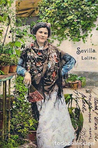 Postales: SEVILLA. LOLITA. PURGER & CO, MUNCHEN. 1937.