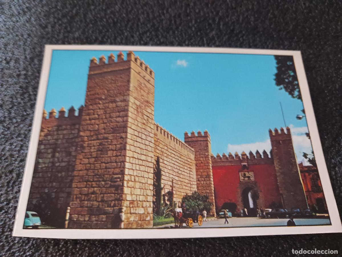 Postales: Sevilla, el alcazar, puerta del leon, col. triana