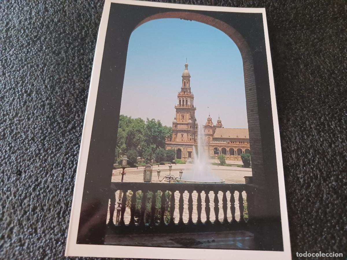 Postales: Sevilla, plaza de espa&ntilde;a, col. triana