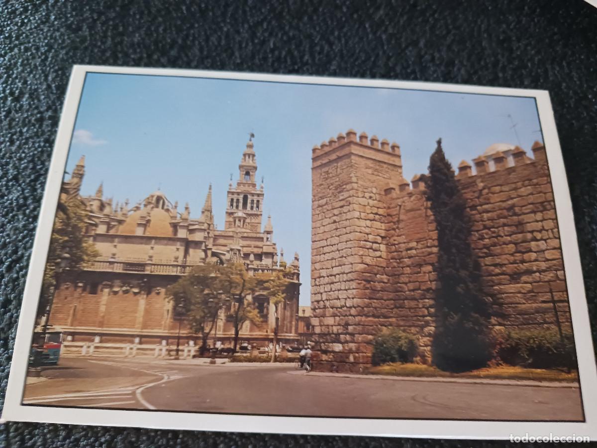 Postales: Sevilla, alcazar y catedral, col. triana