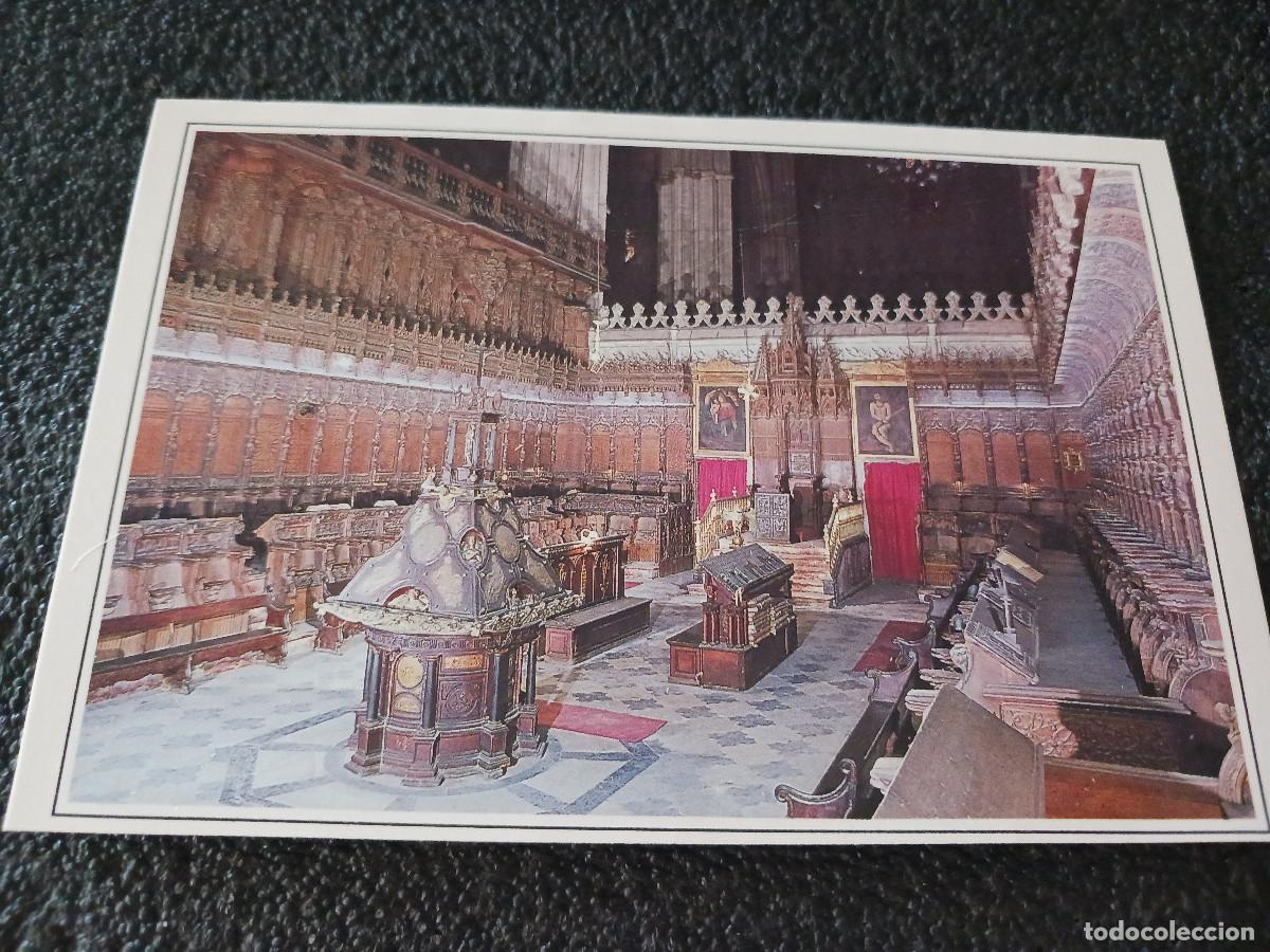 Postales: Sevilla, catedral vista general del coro, col. triana