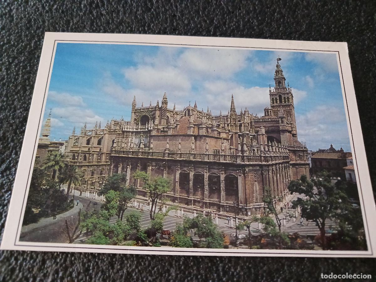 Postales: Sevilla, catedral vista general, col. triana