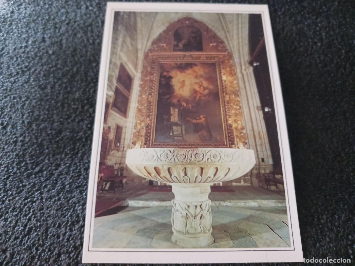 Postales: Sevilla, catedral capilla san antonio, lienzo de murillo, col. triana
