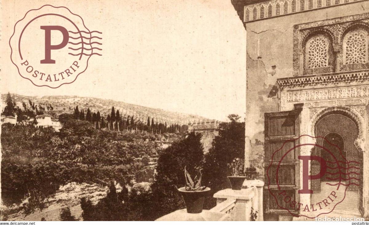 Postkarten: GRANADA ALHAMBRA ENTRADA A LA MEZQUITA ANDALUCIA GRANADA ESPA&Ntilde;A ESPAGNE