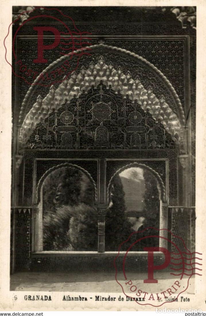 Postkarten: GRANADA ALHAMBRA MIRADOR DE DARAXA ANDALUCIA GRANADA ESPA&Ntilde;A ESPAGNE