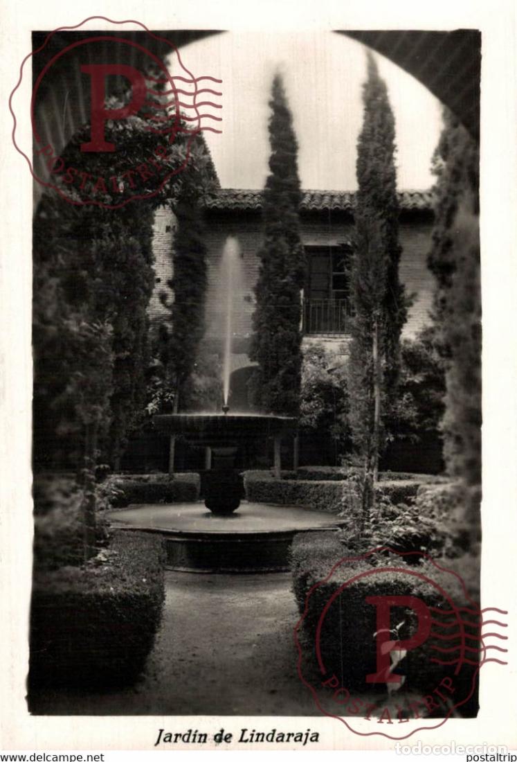 Postkarten: JARDIN DE LINDARAJA ANDALUCIA GRANADA ESPA&Ntilde;A ESPAGNE