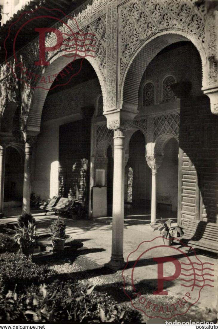 Postais: GRANADA GENERALIFE EXTERIOR DEL PORTICO ANDALUCIA GRANADA ESPA&Ntilde;A ESPAGNE