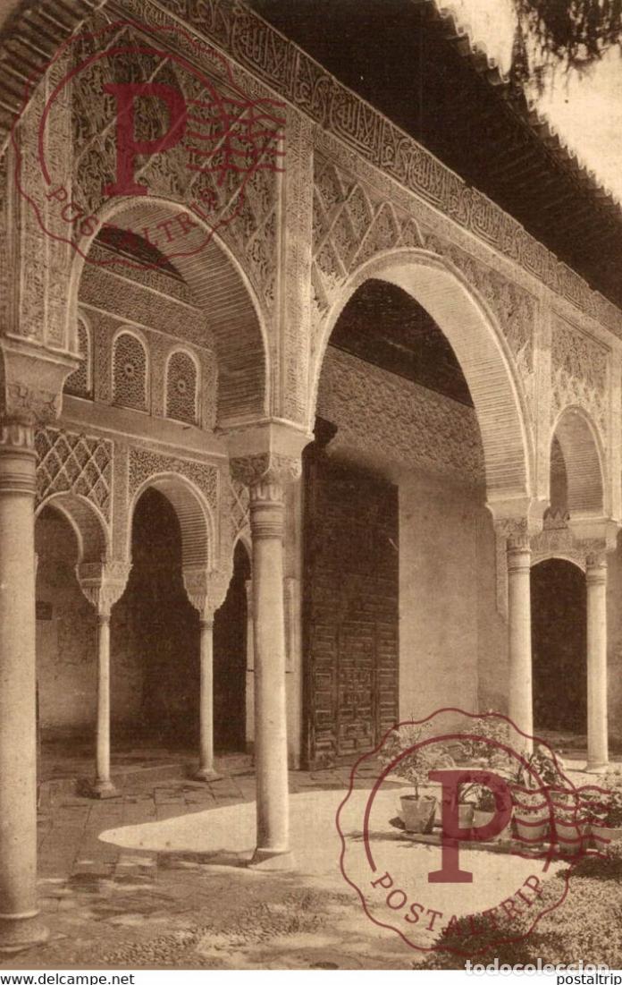 Postais: GRANADA GENERALIFE ENTRADA A LA GALER&Iacute;A DE RETRAROS ANDALUCIA GRANADA ESPA&Ntilde;A ESPAGNE