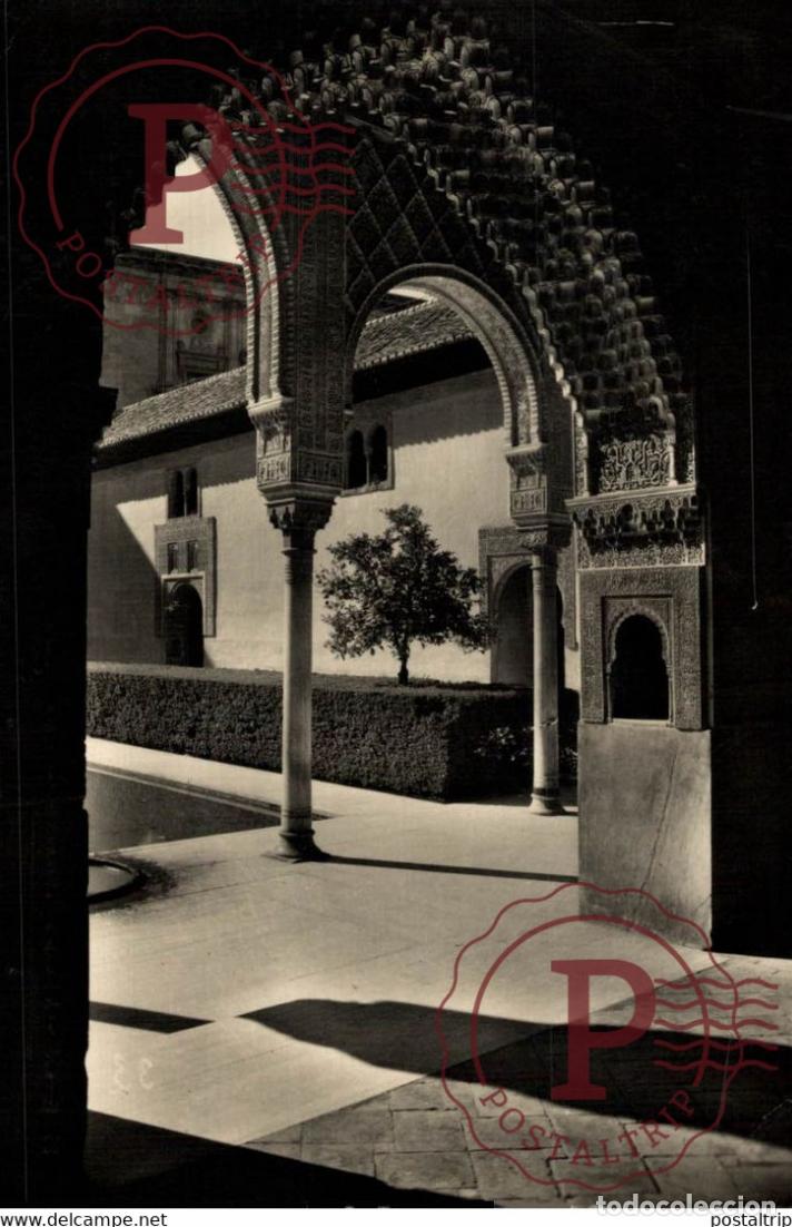 Postkarten: GRANADA ALHAMBRA PATIO DE LOS ARRAYANES ANDALUCIA GRANADA ESPA&Ntilde;A ESPAGNE