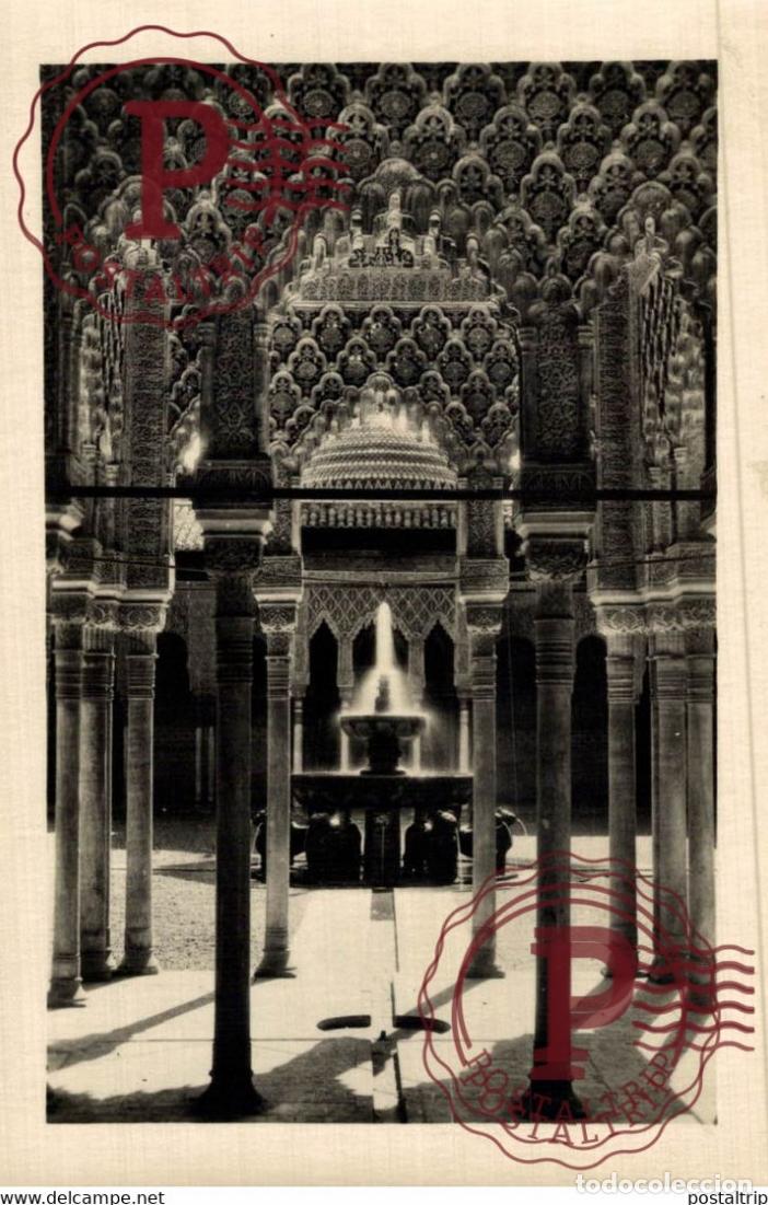 Cartes Postales: GRANADA. ALHAMBRA. PATIO DE LOS LEONES.