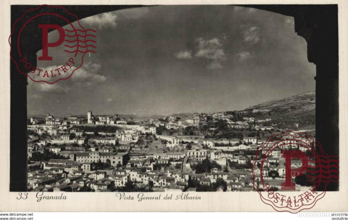 Cartes Postales: GRANADA. VISTA GENERAL DEL ALBACIN