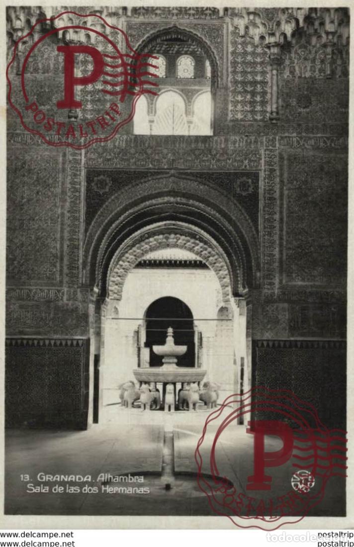 Postales: GRANADA. ALHAMBRA. SALA DE LAS DOS HERMANAS