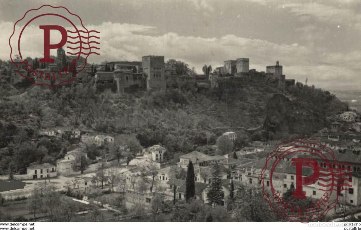 Postales: GRANADA. ALHAMBRA DESDE SAN NICOLAS