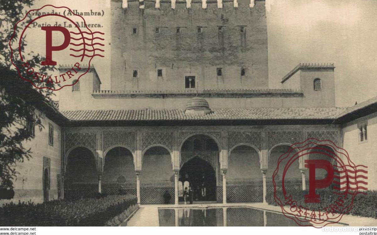 Postales: GRANADA. ALHAMBRA. PATIO DE LA ALBERCA