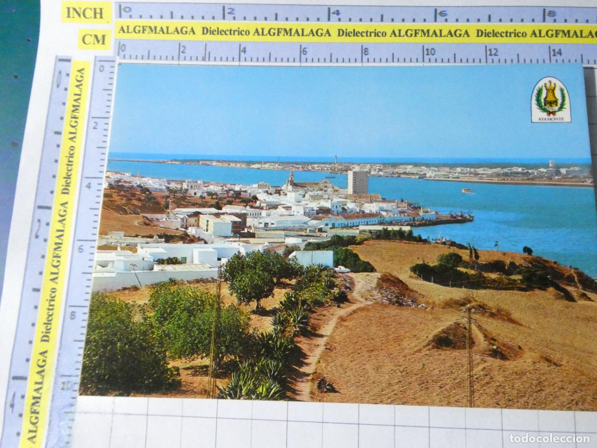Postales: POSTAL DE HUELVA. A&Ntilde;O 1975. AYAMONTE PANOR&Aacute;MICA AL FONDO VILLA REAL DE SAN ANTONIO 8685 SAN JO. 2409