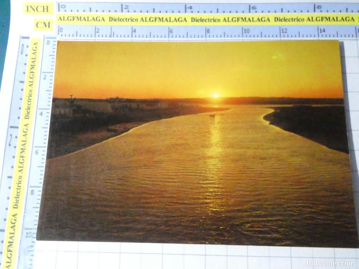 Postales: POSTAL DE HUELVA. A&Ntilde;O 1975. AYAMONTE ATARDECER 8680 SAN JOS&Eacute;. 2410