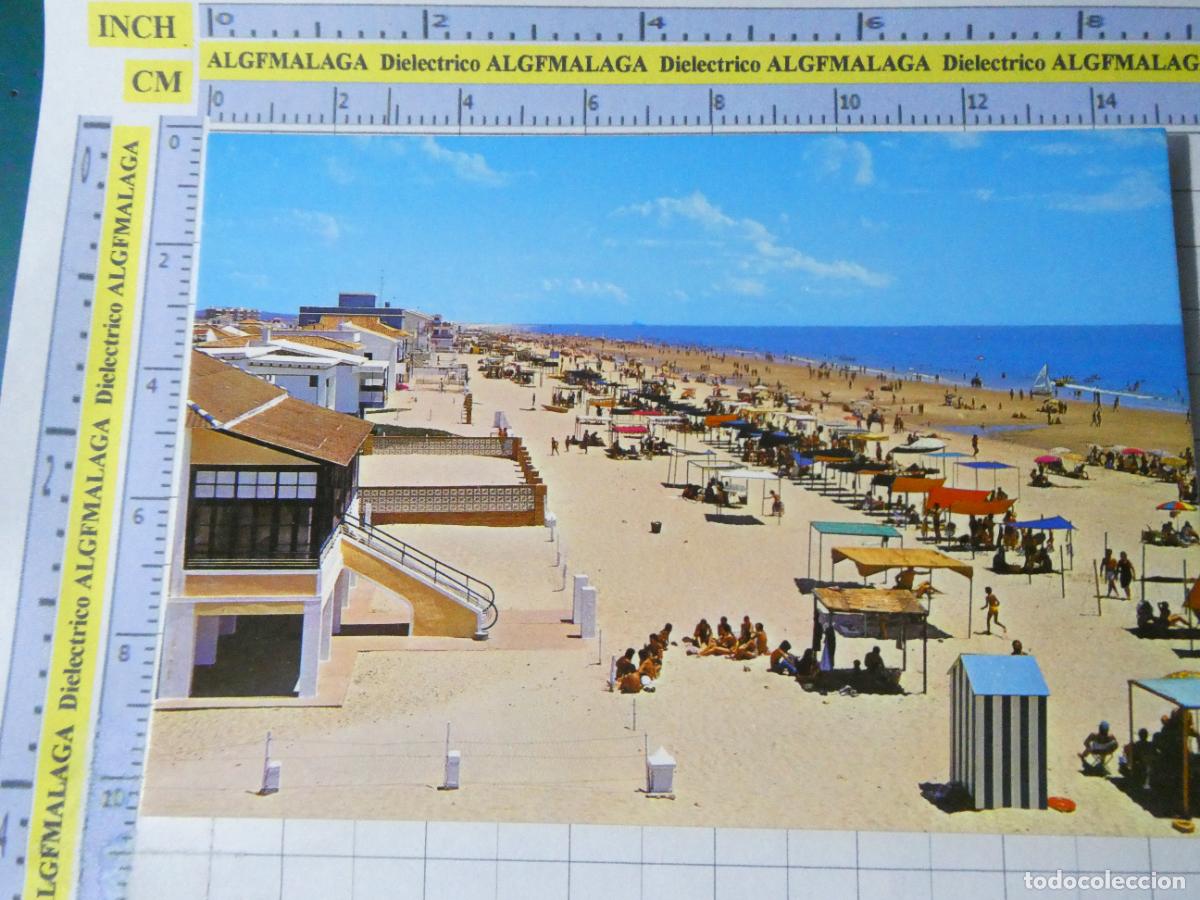 Postales: POSTAL DE HUELVA. A&Ntilde;O 1977. LEPE PLAYA DE LA ANTILLA 4 ARRIBAS. 2412