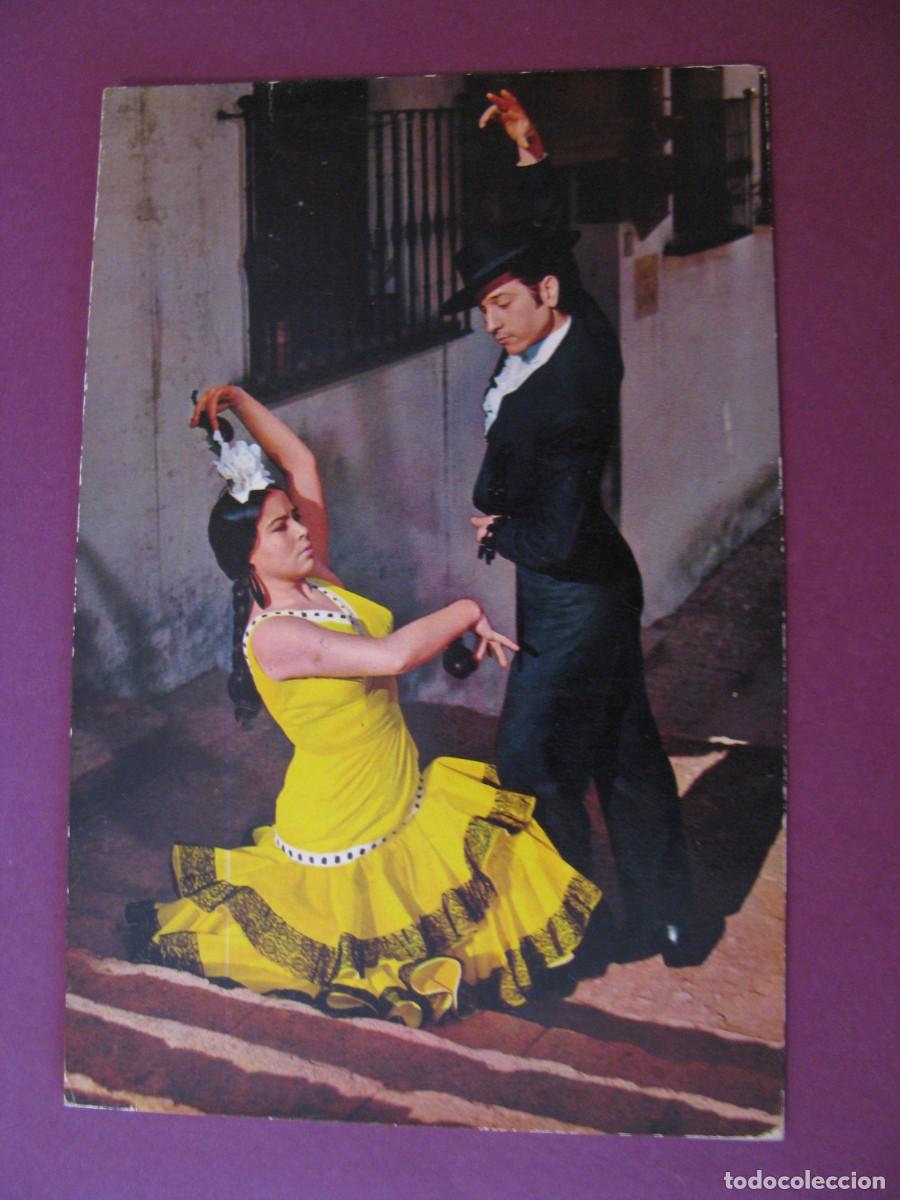 Postales: POSTAL DE BAILES TIPICOS ESPA&Ntilde;OLES. RAKER. ESCRITA
