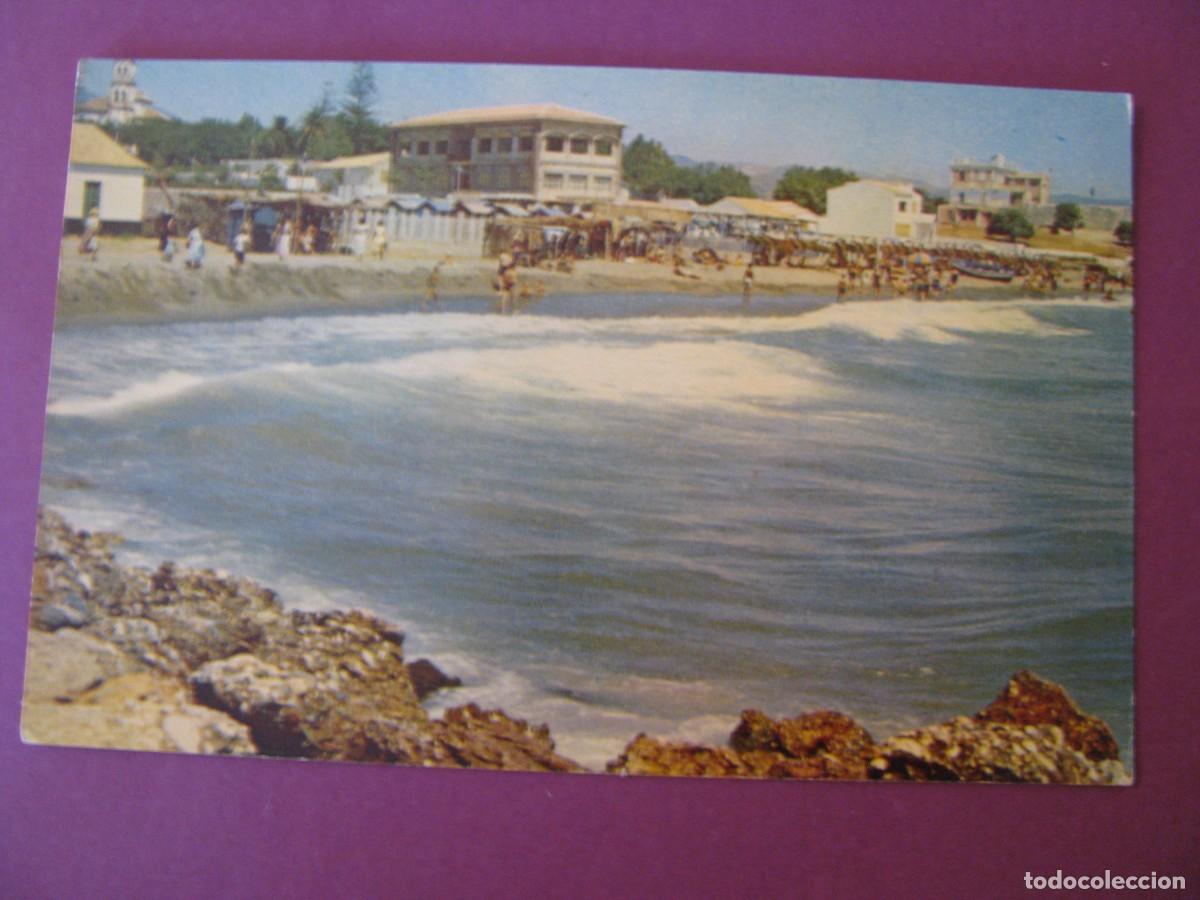 Postales: POSTAL DE MARBELLA. VISTA PARCIAL PLAYA ORIENTE. EXCLUSIVAS ALAMOS