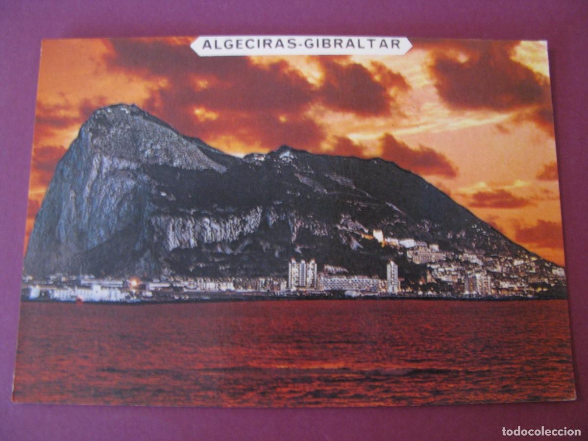 Postales: POSTAL DE ALGECIRAS. PE&Ntilde;ON DE GIBRALTAR. POSTALES COSTA DEL SOL.