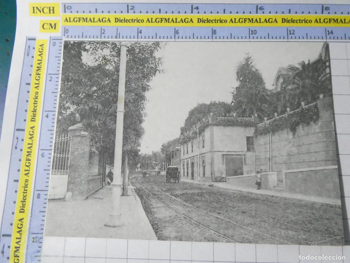 Postcards: POSTAL DE M&Aacute;LAGA. FACS&Iacute;MIL AGUALARGA. PASEO DE SANCHA. 2440