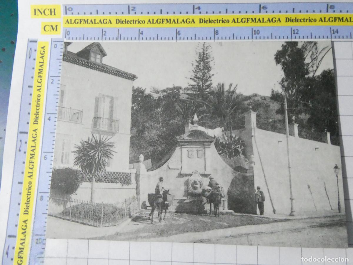 Postcards: POSTAL DE M&Aacute;LAGA. FACS&Iacute;MIL AGUALARGA. FUENTE DE REDING. 2441