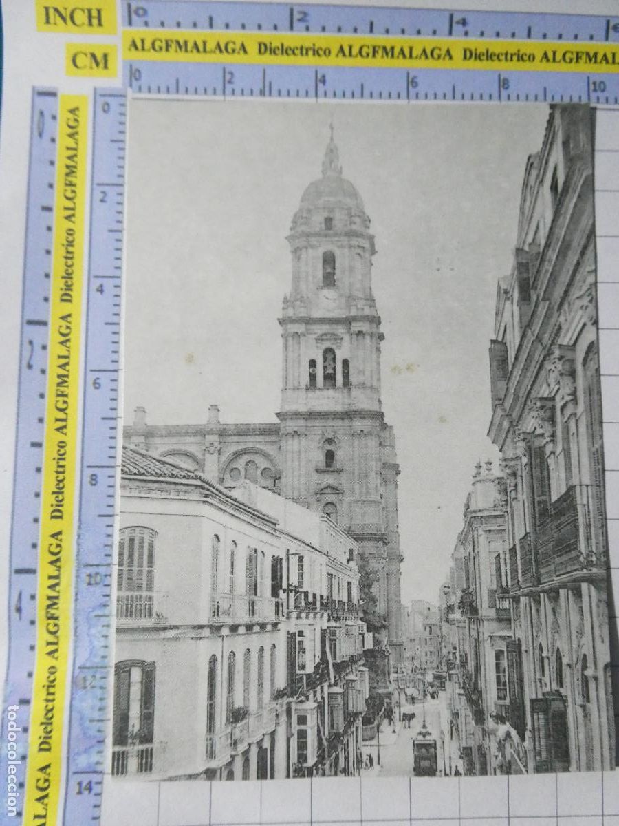 Postcards: POSTAL DE M&Aacute;LAGA. FACS&Iacute;MIL AGUALARGA. CALLE MOLINA LARIOS. 2442