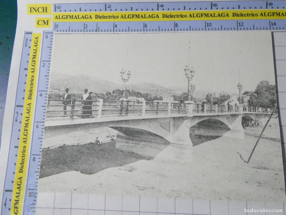 Postcards: POSTAL DE M&Aacute;LAGA. FACS&Iacute;MIL AGUALARGA. PUENTE DE ARMI&Ntilde;&Aacute;N. 2443