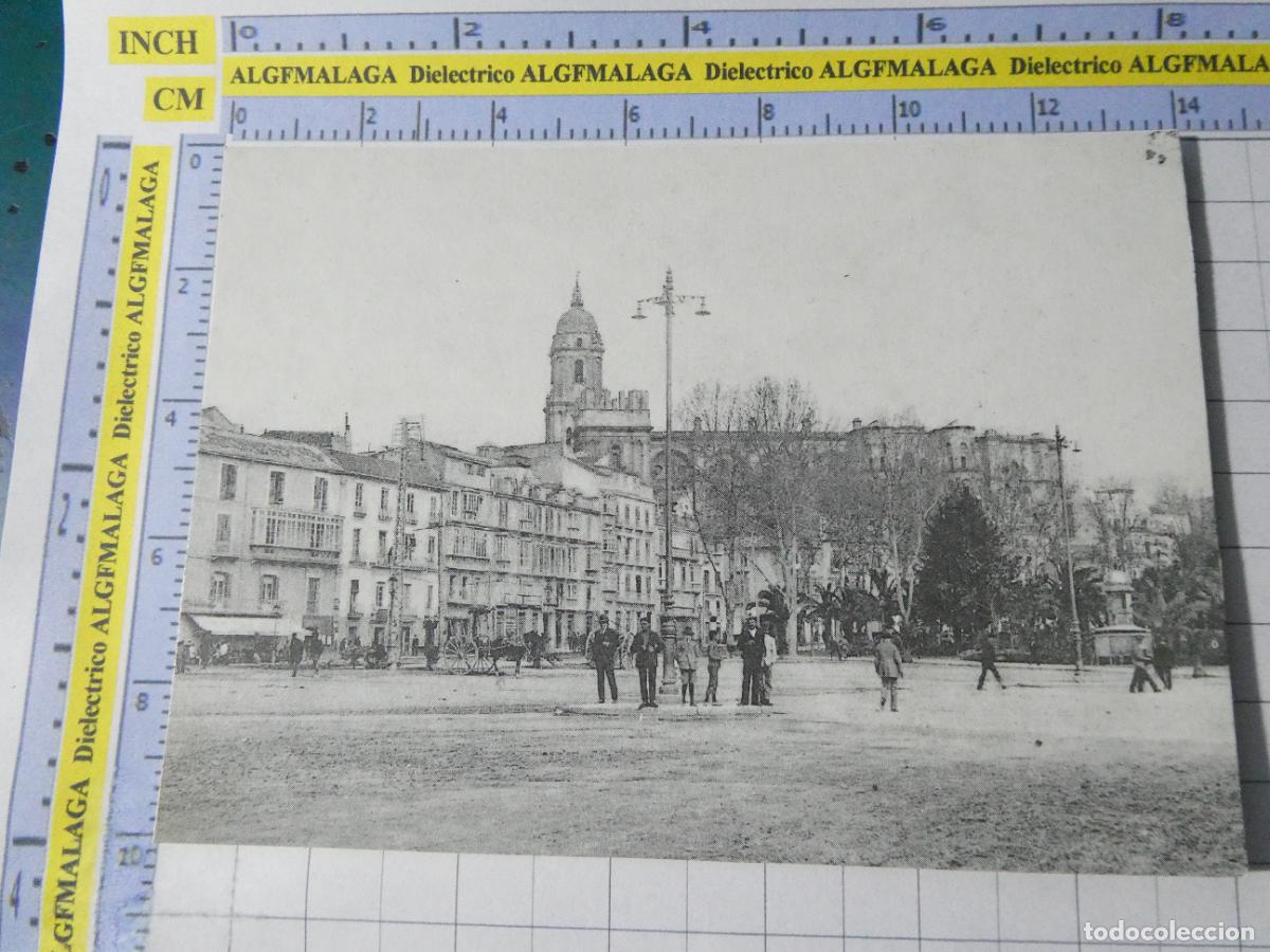 Postcards: POSTAL DE M&Aacute;LAGA. FACS&Iacute;MIL AGUALARGA. PLAZA DE AUGUSTO FIGUEROA. 2448