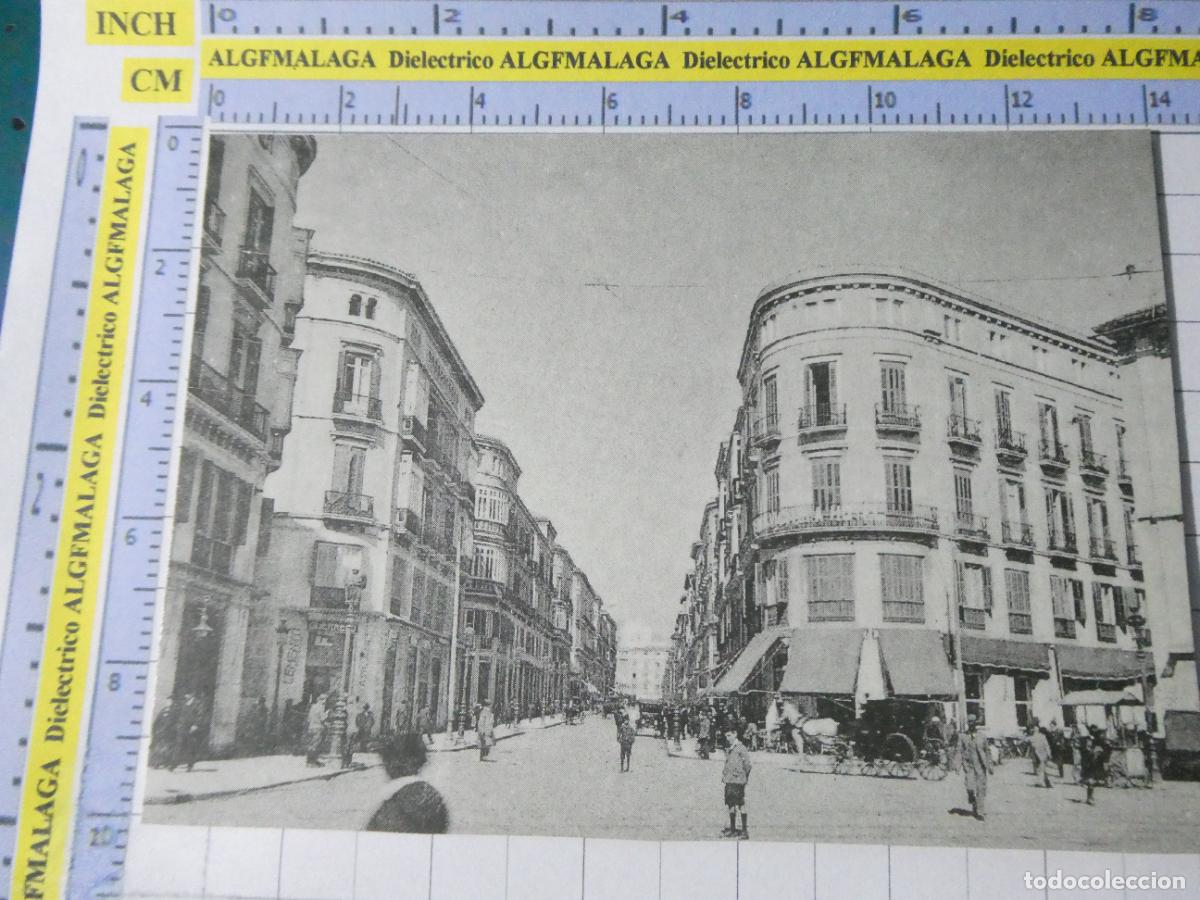 Postales: POSTAL DE M&Aacute;LAGA. FACS&Iacute;MIL AGUALARGA. CALLE LARIOS. 2450