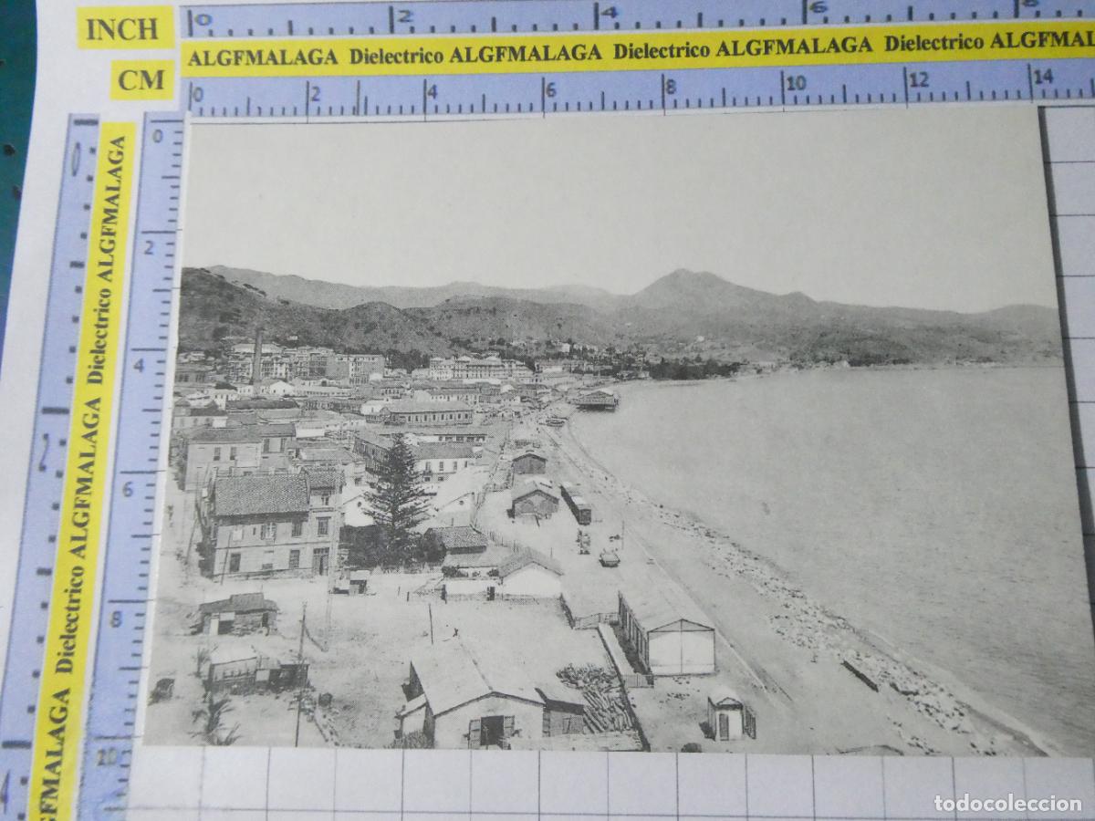 Postkarten: POSTAL DE M&Aacute;LAGA. FACS&Iacute;MIL AGUALARGA. VISTA DE LA CALETA. 2455