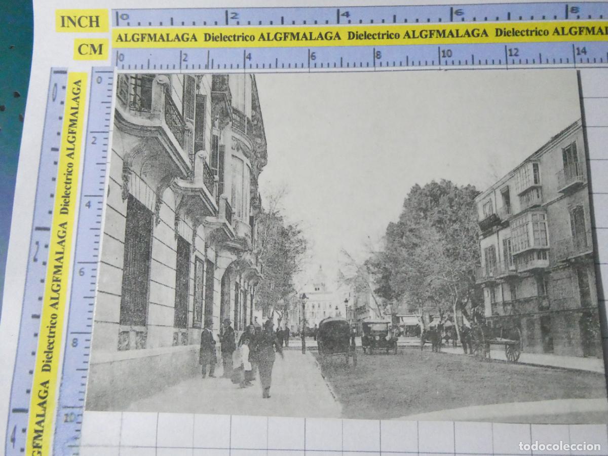 Postales: POSTAL DE M&Aacute;LAGA. FACS&Iacute;MIL AGUALARGA. ALAMEDA DE CARLOS HAES. 2456