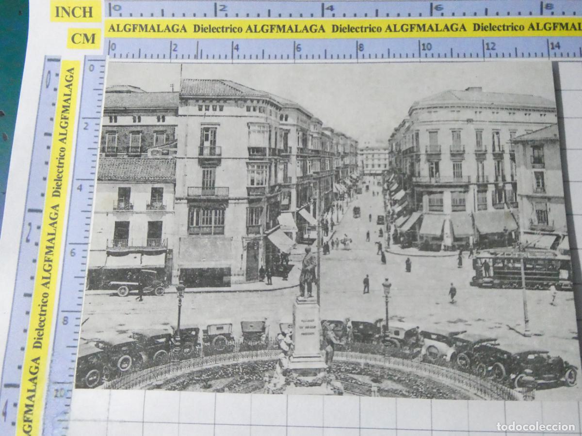 Postales: POSTAL DE M&Aacute;LAGA. FACS&Iacute;MIL AGUALARGA. CALLE DEL MARQU&Eacute;S DE LARIOS. 2462