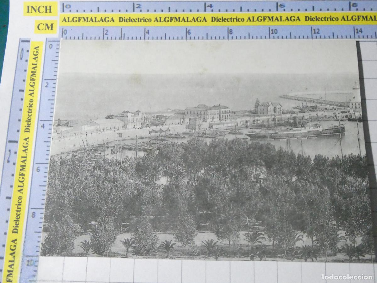 Postales: POSTAL DE M&Aacute;LAGA. FACS&Iacute;MIL AGUALARGA. PASEO DE LA FAROLA. 2467