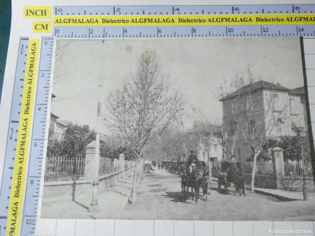 Postales: POSTAL DE M&Aacute;LAGA. FACS&Iacute;MIL AGUALARGA. PASEO DEL LIMONAR. 2470