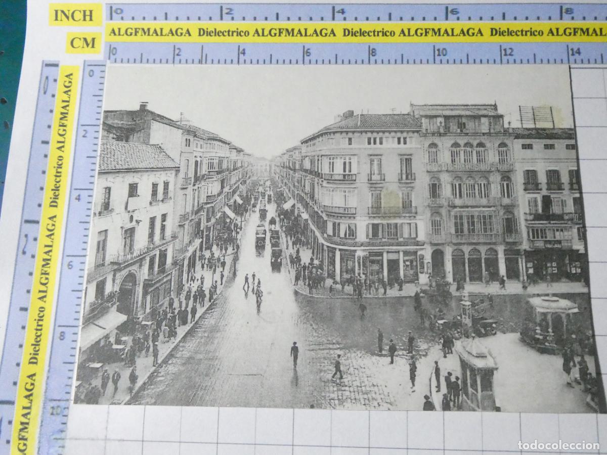 Postales: POSTAL DE M&Aacute;LAGA. FACS&Iacute;MIL AGUALARGA. PLAZA DE LA CONSTITUCI&Oacute;N Y CALLE LARIOS. 2471