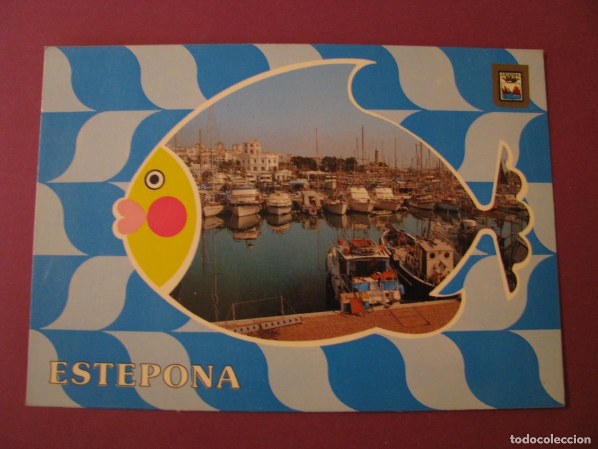 Postales: POSTAL DE ESTEPONA. PUERTO DEPORTIVO. DOMINGUEZ 41