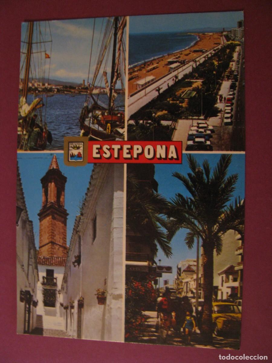 Postales: POSTAL DE ESTEPONA. DIVERSOS ASPECTOS. DOMINGUEZ 49