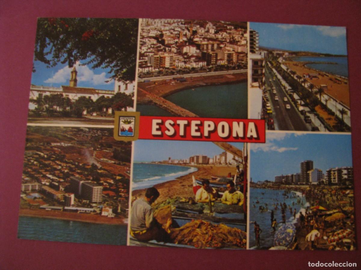 Postales: POSTAL DE ESTEPONA. DIVERSOS ASPECTOS. DOMINGUEZ 50