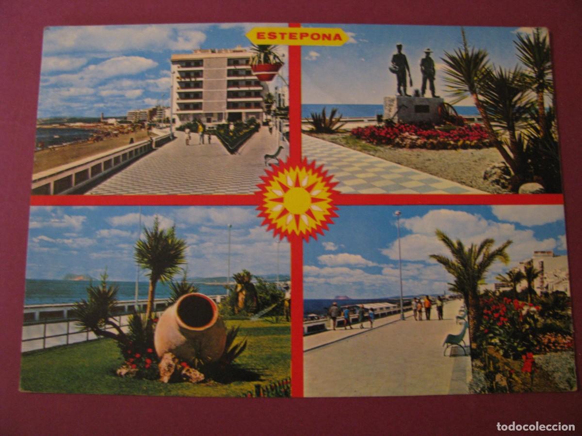 Postales: POSTAL DE ESTEPONA. VARIOS ASPECTOS. POSTALES COSTA DEL SOL. 395