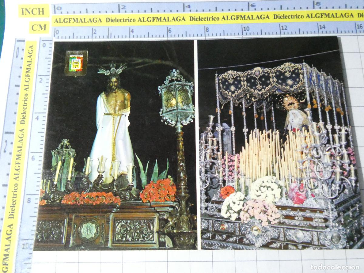Postales: POSTAL DE M&Aacute;LAGA RELIGIOSA SEMANA SANTA. A&Ntilde;O 1979. JES&Uacute;S DE LA HUMILLACI&Oacute;N 46 ESCUDO ORO. 2511