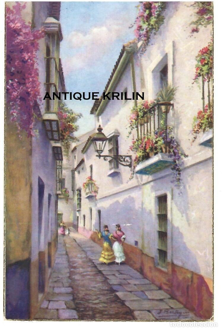 Postales: SEVILLA N&ordm; 9 CALLE SUSONA / CREACIONES EDIPOVIS SERIE B / SIN FRANQUEAR PERO ESCRITA