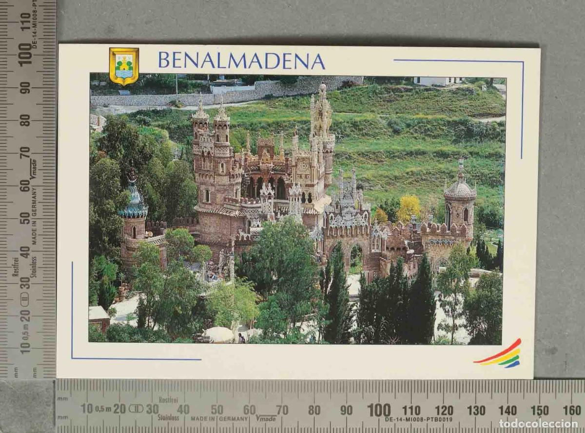Postales: POSTAL. Benalm&aacute;dena - Castillo de Colomares