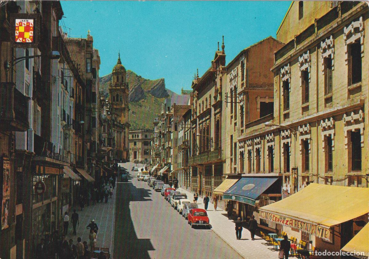 Postales: JAEN, CALLE BERNAB&Eacute; SORIANO &ndash; ESCUDO DE ORO N&ordm;1217 &ndash; S/C