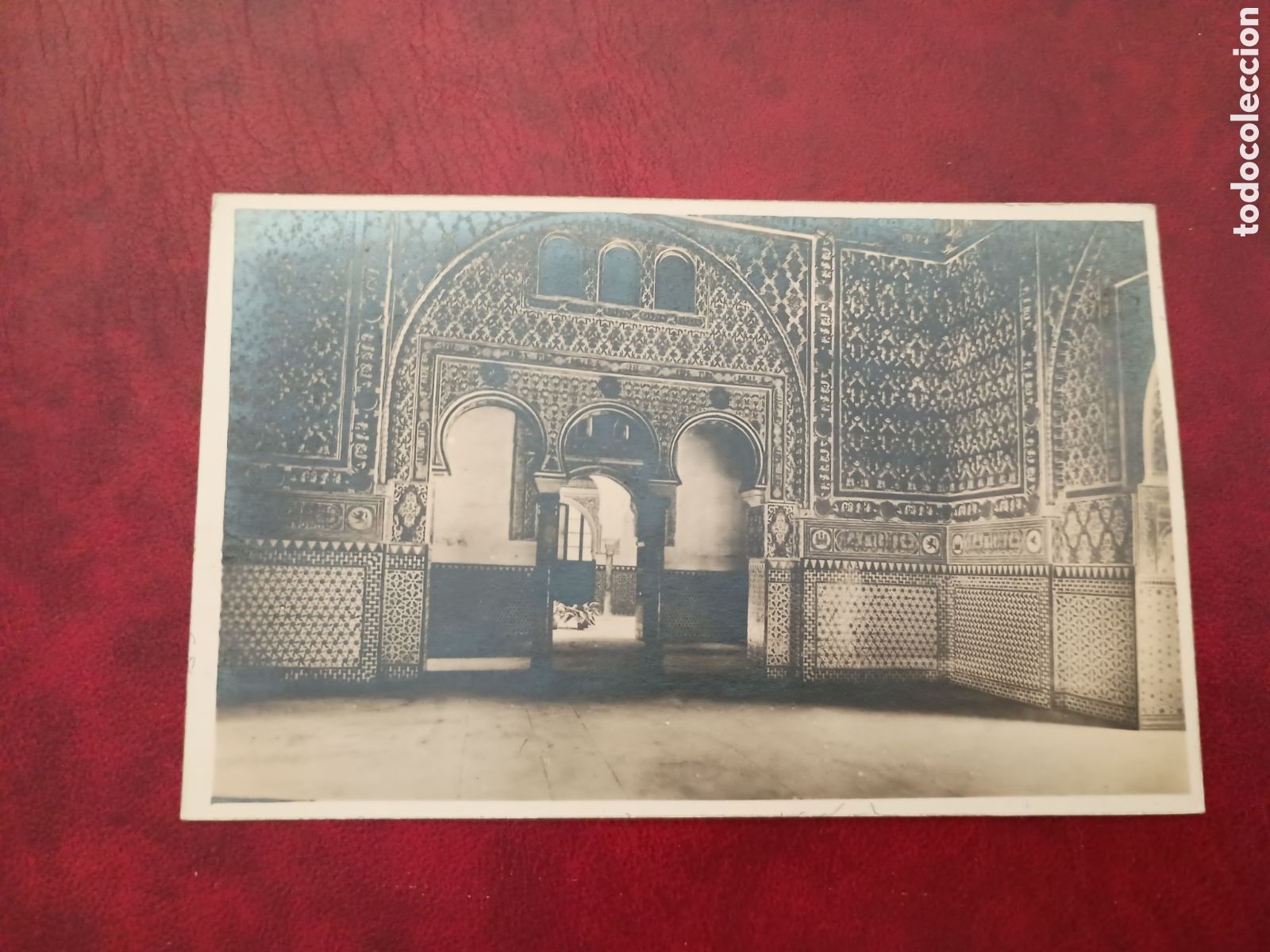 Postales: REAL ALC&Aacute;ZAR DE SEVILLA - SAL&Oacute;N DE EMBAJADORES - POSTAL FOTOGR&Aacute;FICA