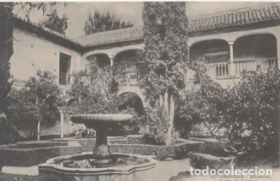 Postales: GRANADA SIN ESCRIBIR ALHAMBRA JARDIN DE LINDARAJA