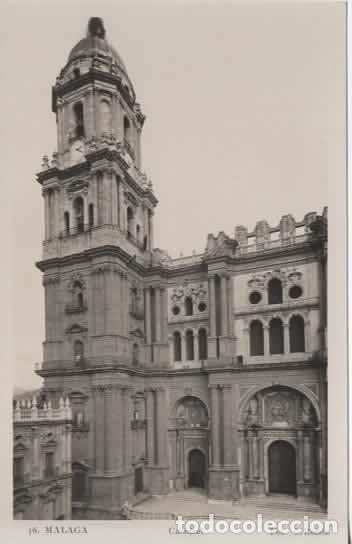 Postales: MALAGA SIN ESCRIBIR CATEDRAL