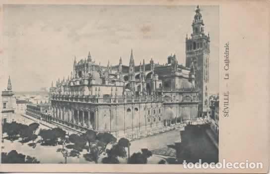 Postales: SEVILLA DORSO SIN DIVIDIR CATEDRAL