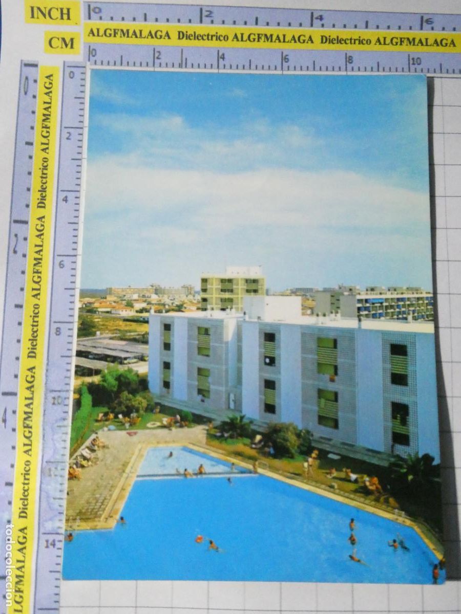 Postales: POSTAL DE HUELVA. A&Ntilde;O 1980. MATALASCA&Ntilde;AS HOTEL FIDALGO 25 ARRIBAS. 2552